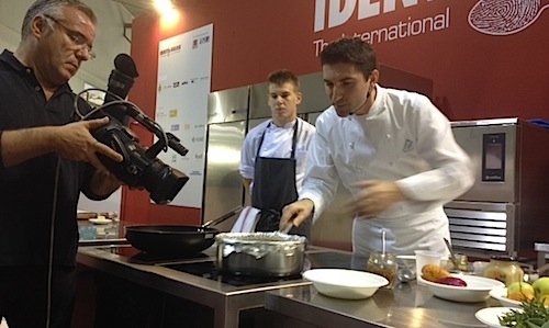 Fabio Pisani, co-chef of Aimo e Nadia in Milano, w