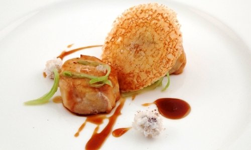 Hen fillet with beer, aromatised malt, cinnamon an