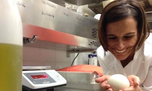 Marzia Buzzanca, chef from Abruzzo. In the (totall