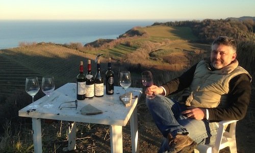 Luigi Mancini, owner of Fattoria Mancini in Strada