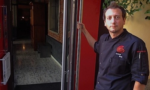 Christian Milone, 34 anni, apre le porte della Gas