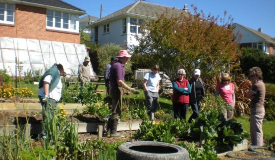 Membri del Dunedin Veges Growers’ Club di Otago 