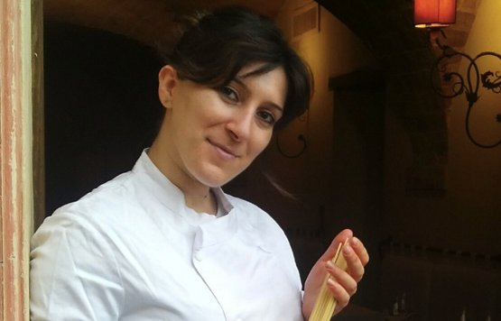 Sabrina Tuzi, born in 1984, chef at La Degusteria 