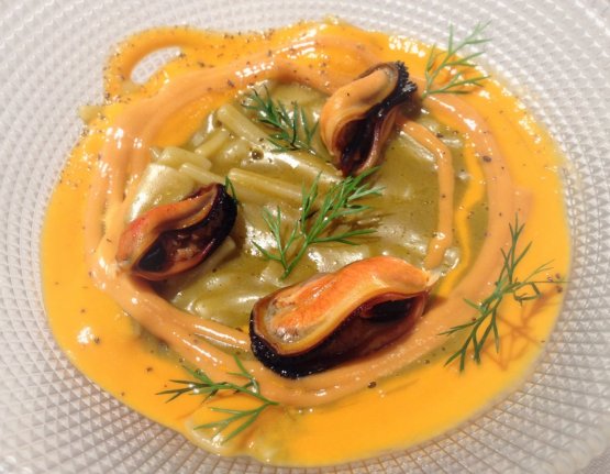 Impepata: a delicate mix of mussels, pepper and le