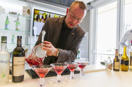 Fabiano Omodeo, bartender della terrazza di Identi