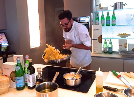 Luciano Monosilio, chef at Pipero al Rex in Rome, 