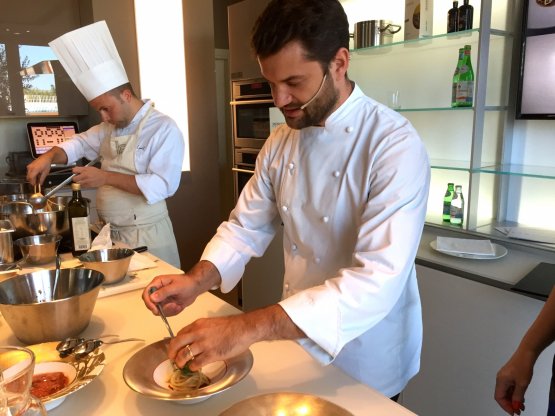 Lo chef Enrico Bartolini del Devero di Cavenago di