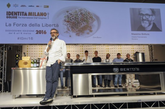 In his speech at Identità Milano, Massimo Bottura
