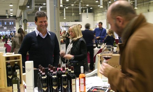 A shot taken during the Mercato dei vini dei vigna