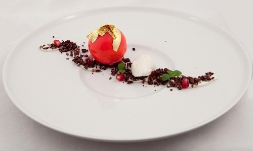 Pomegranate, beer and chocolate by Fabrizio Tesse 