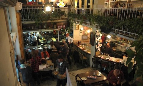 The Machneyuda restaurant in Jerusalem, Israel, 10