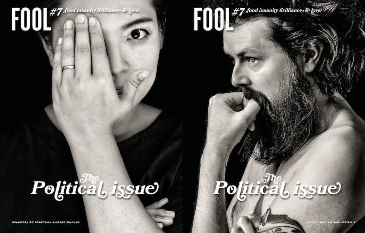 Le copertine di Fool magazine #7, pubblicato in 