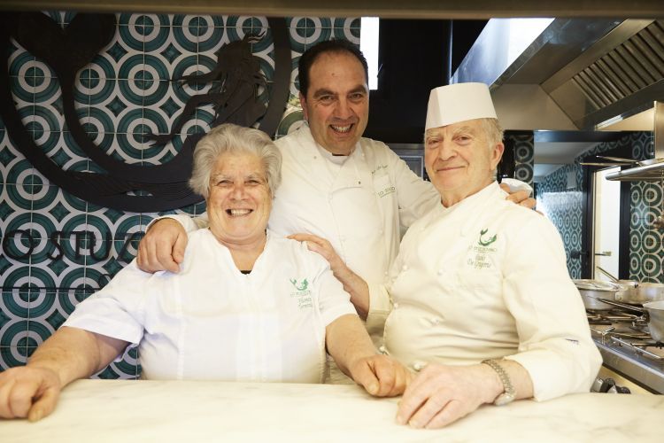 Mimmo De Gregorio coi genitori Filomena e Paolo