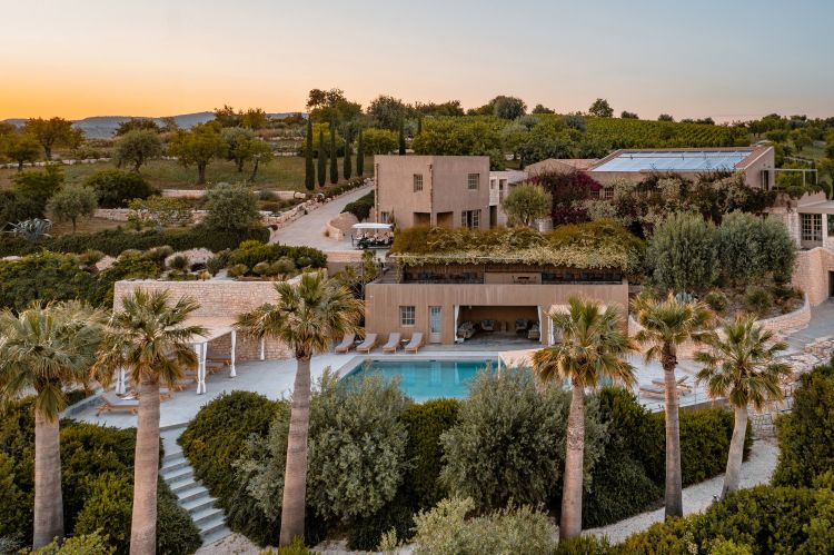 Una panoramica del Villadorata Country House a Noto (Siracusa)
