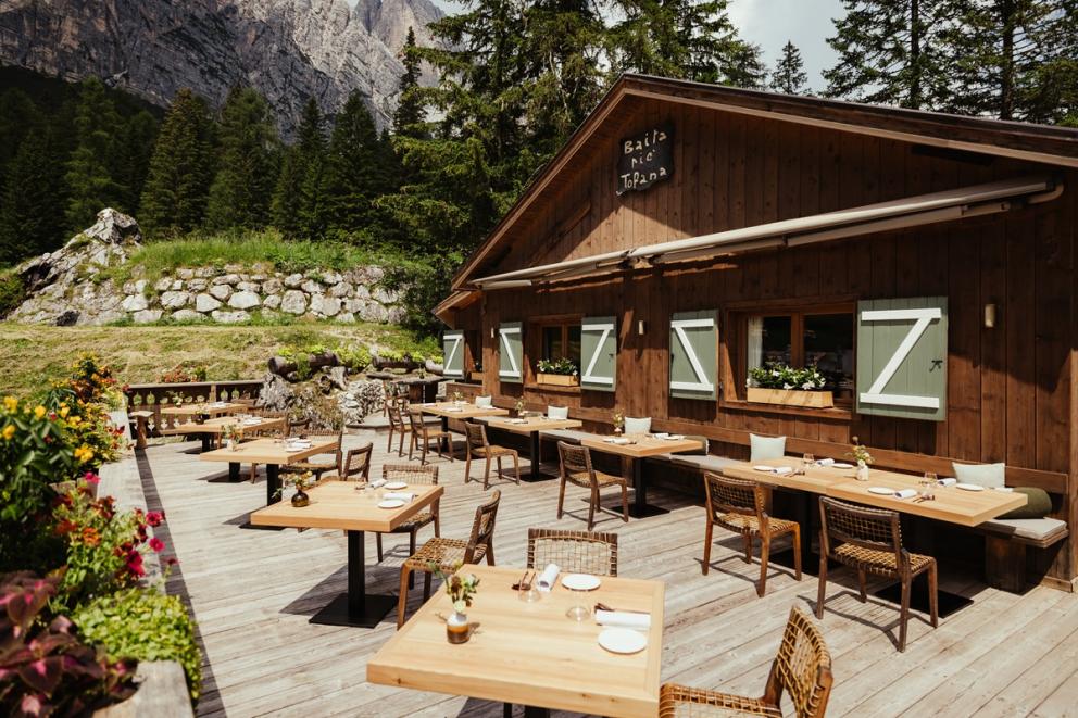 La Baita Piè Tofana (foto Alex Moling)