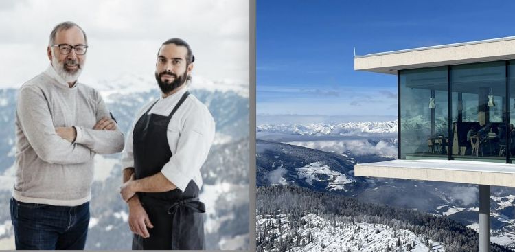 Norbert Niederkofler, Fabio Curreli e lo scenografico AlpINN
