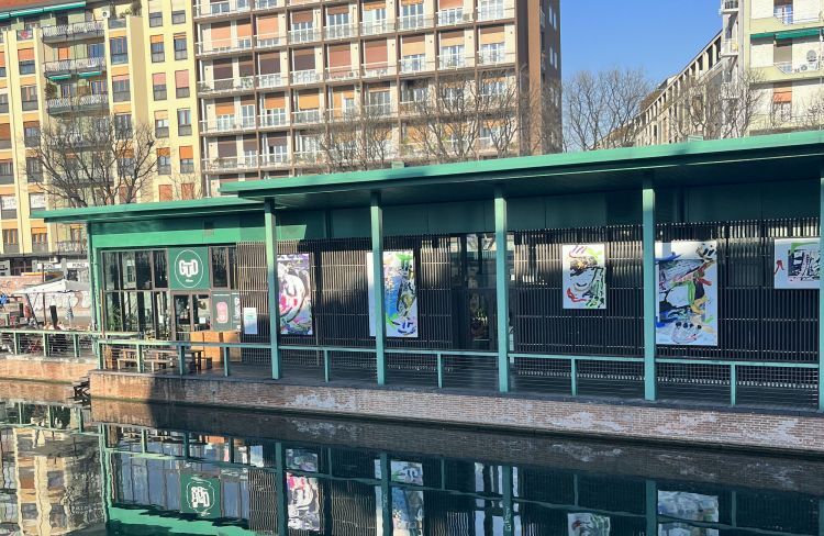 Uno spaccato del Mercato Coperto della Darsena, inaugurato a Milano nel 2015, anno di Expo
