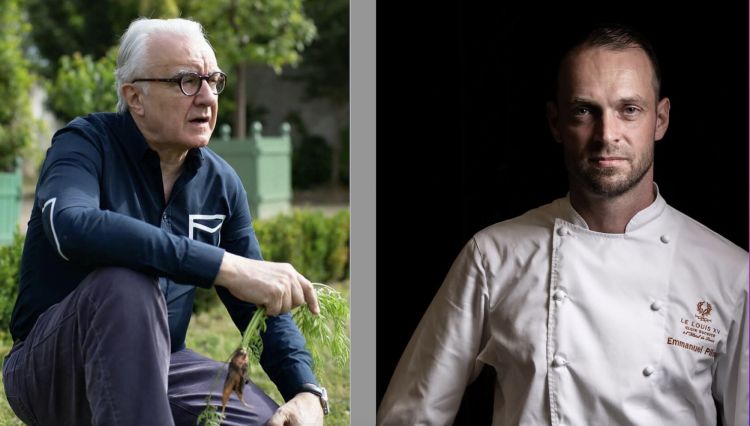 Alain Ducasse ed Emmanuel Pilon
