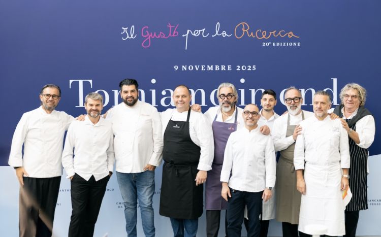 I cuochi autori dell'edizione de "Il Gusto per la Ricerca" 2025
