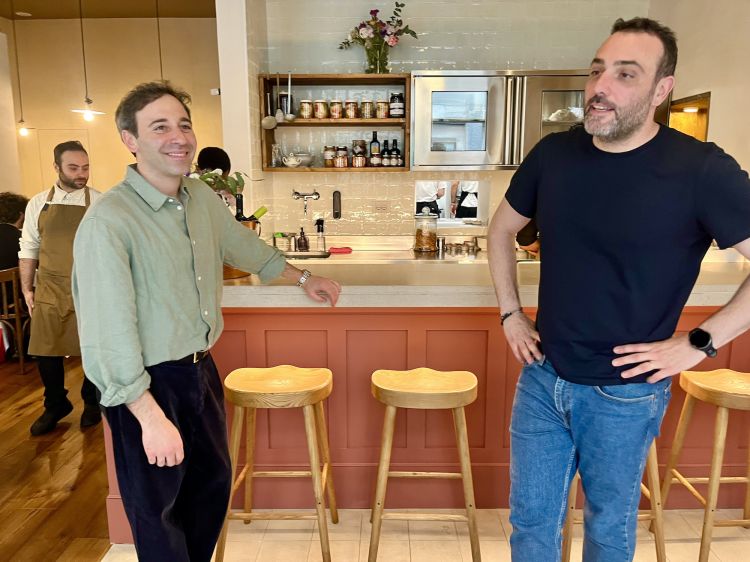 I soci Francesco Tancredi e Michele De Liguoro