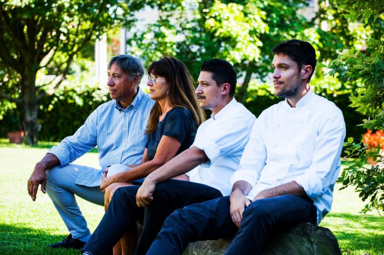 Enzo, Rosellina, Stefano e Mattia Manias, famiglia dell'anno per la Guida di Identità Golose 2020