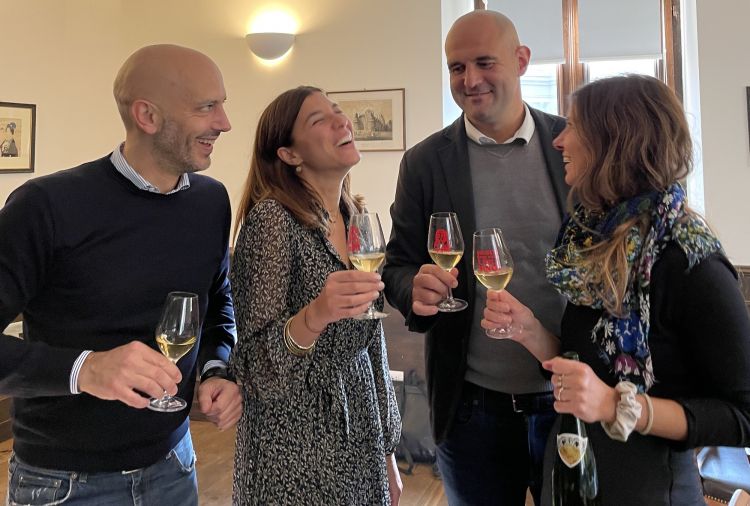 Team Augusta: da sinistra Piero Crocenzi, Giovanna Solimando, Silvio Vitale e Lucia Telori