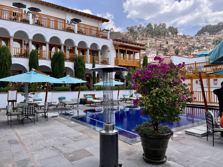Detail of the Belmond Palacio Nazarenas hotel in Cuzco: Pia Leon's new restaurant will make its debut here on 10th January 2023. The focus will once again be on Andean super-local products
