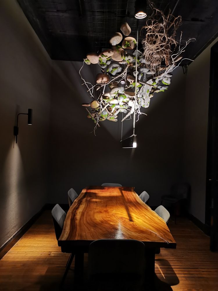 The private room next to the wine cellar