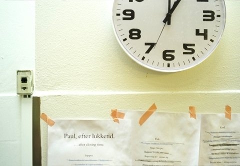 Appunti sparsi nella cucina del The Paul di Copenh