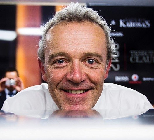 Alain Passard dell'Arpège di Parigi, tra i protagonisti dell'International Gourmet Festival (foto Jose Fatela)