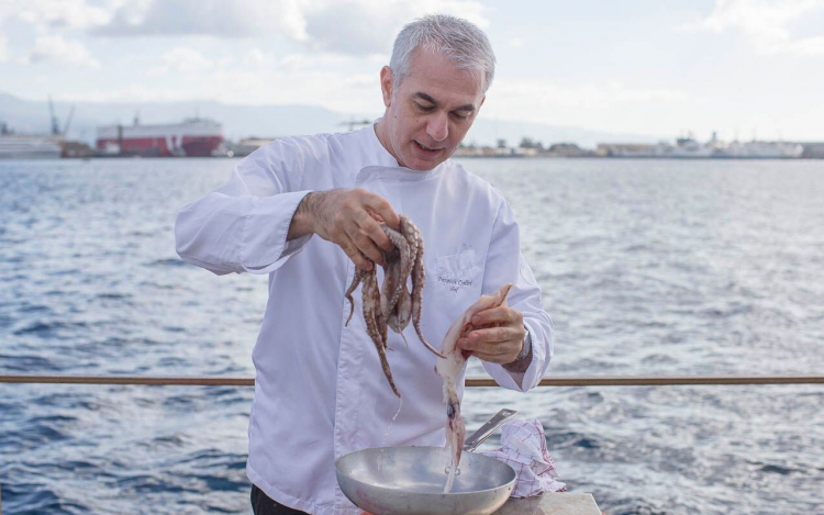 Lo chef Pasquale Caliri, neo Ambasciatore del Gust