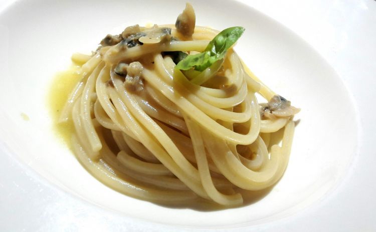 Spaghetto Martelli alle vongole sgusciate
