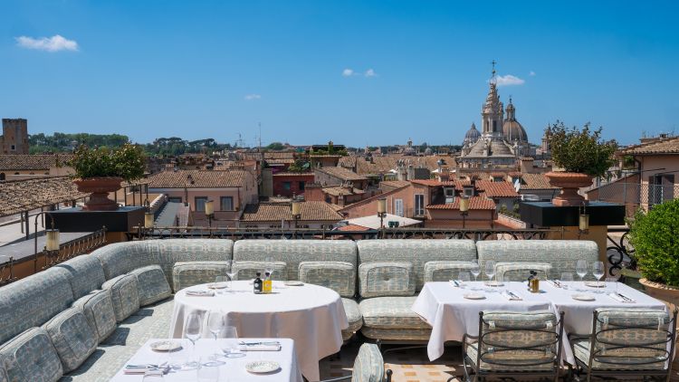 Gigi al Rigolatto, la vista sui tetti di Roma
