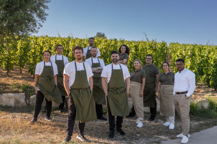 Le brigate di sala e cucina di Orti, ristorante g