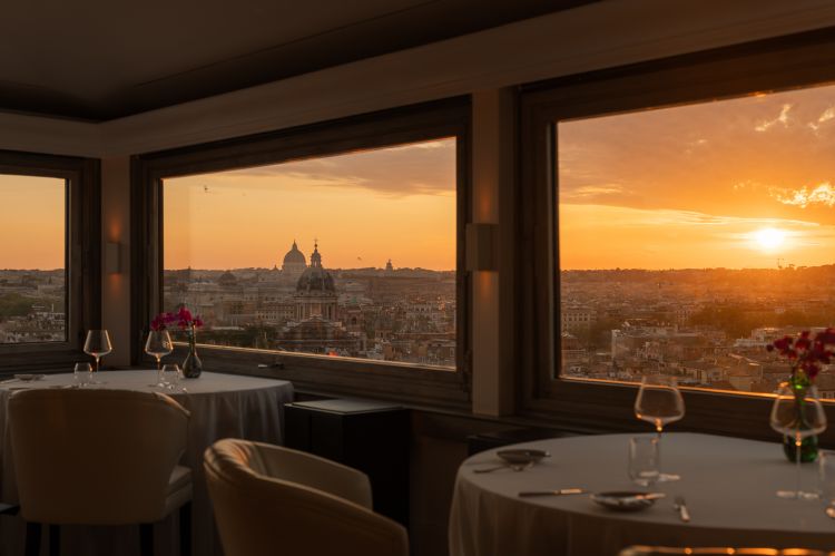 Vista su Roma dall'Imàgo