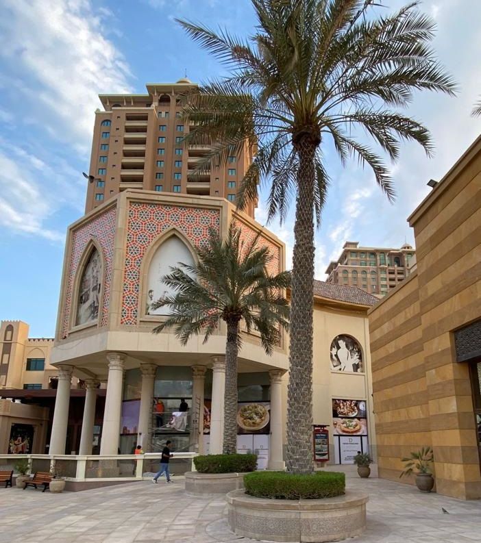 The building that houses Vitagliano's Qatari pizzeria