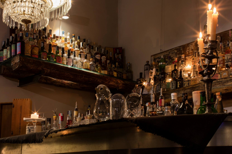 The cocktail bar at Bocum
