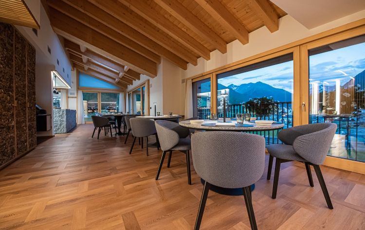 Uno scorcio della sala ristorante

