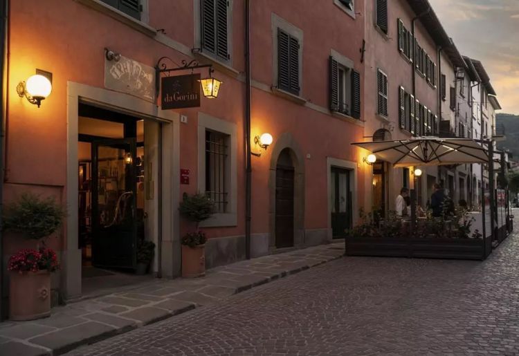 L'ingresso del ristorante
