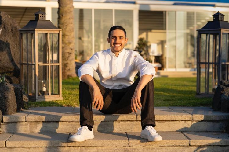 Davide Guidara, giovane talento assoluto della cucina italiana, protagonista di una delle tante cooking class organizzate da Taormina Gourmet, in questo caso sabato 23 ottobre alle 14