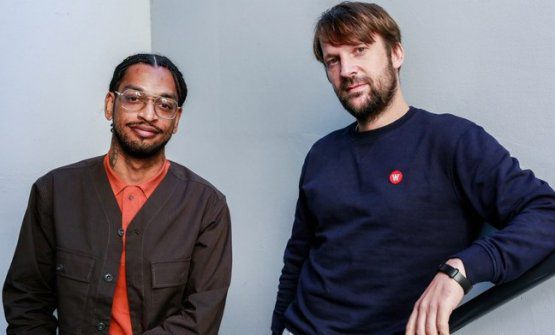 Zilber and Rene Redzepi. They are the authors of "The Noma Guide to Fermentation", best seller published by Artisan (photo Christopher Ho/KCRW)
