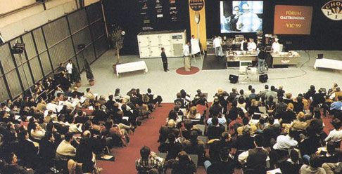 Uno scatto dal Fòrum Gastronòmic di Vic, anno 1999
