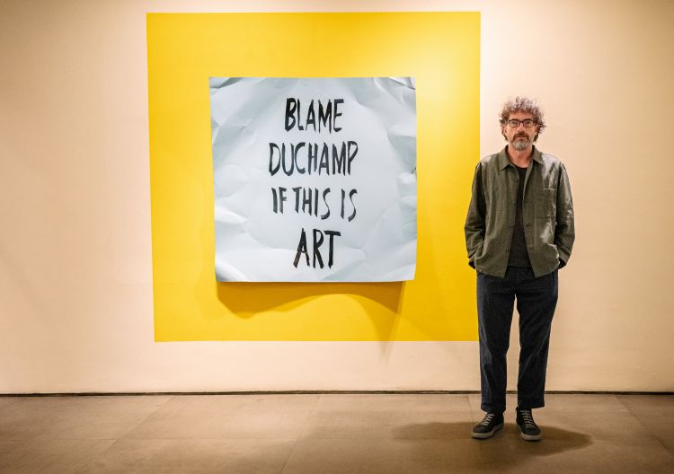 L'artista Daniele Sigalot al Gallery Hotel Art