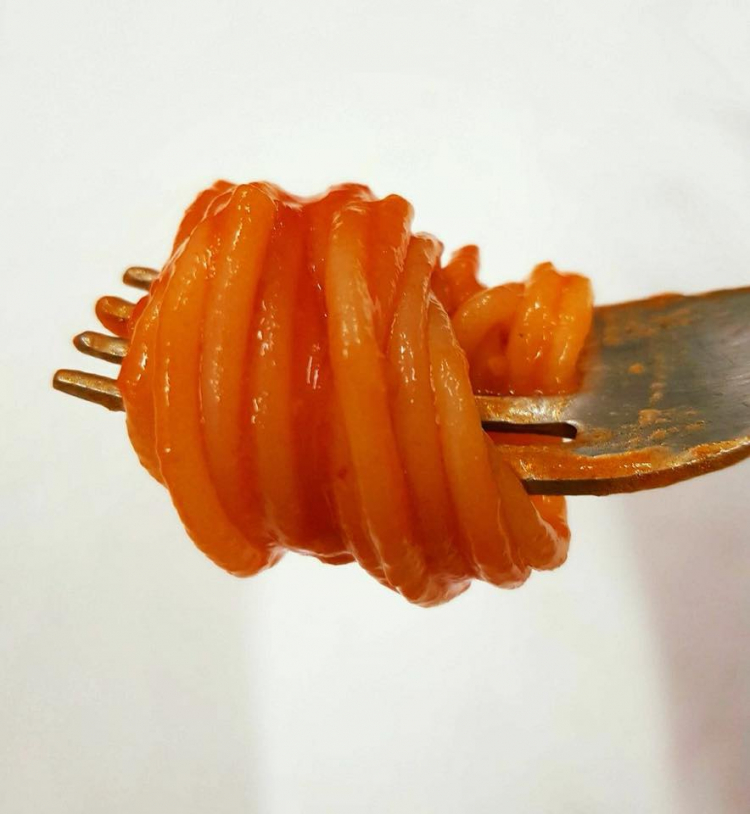 Spaghetti al pomodoro del Piennolo, un grande clas