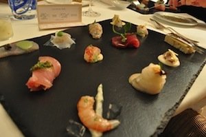 Raw fish in 12 different ways