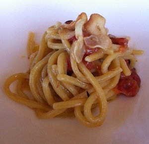 Spaghetto all'aglione