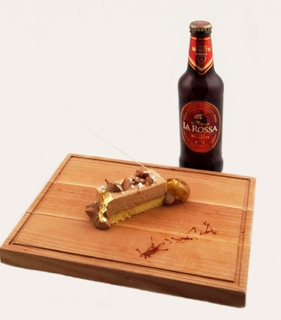 Come ingrediente e in abbinamento: Birra Moretti La Rossa