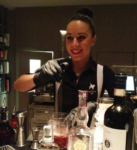 Behind every Rivalta's cocktail, there's Rachele Giglioni