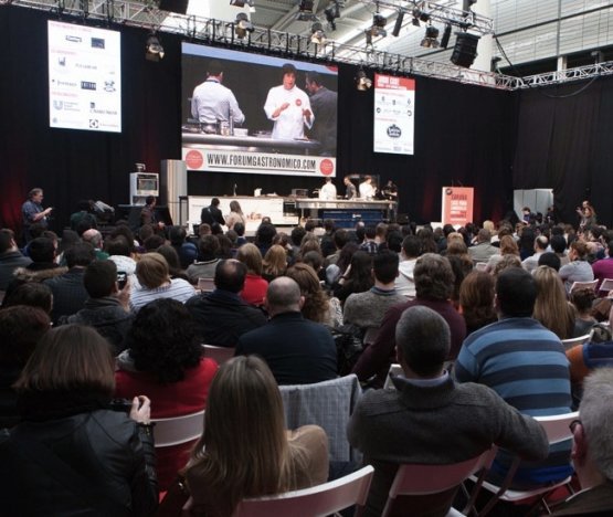 La platea del Fórum Gastronómico 2014, appena chiuso a La Coruña