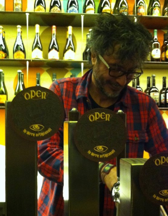 UNSTOPPABLE. Teo Musso is already thinking about his next opening, which will be in Bologna’s market, in around a month, with a corner for take-away draught beer